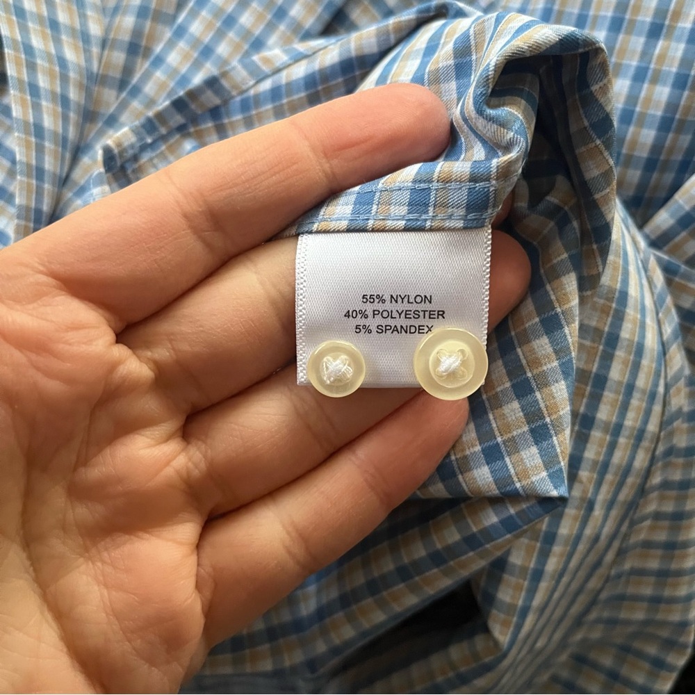 Peter Millar lot of 2 Men's Summer Comfort Button-Down Shirt Size L - Picture 8 of 11